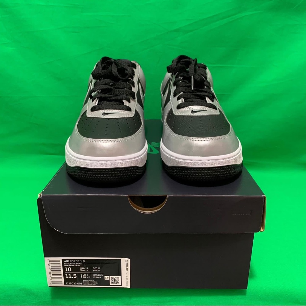 Nike Air Force 1 Silver Snake - New With Box - Picture 5 of 16